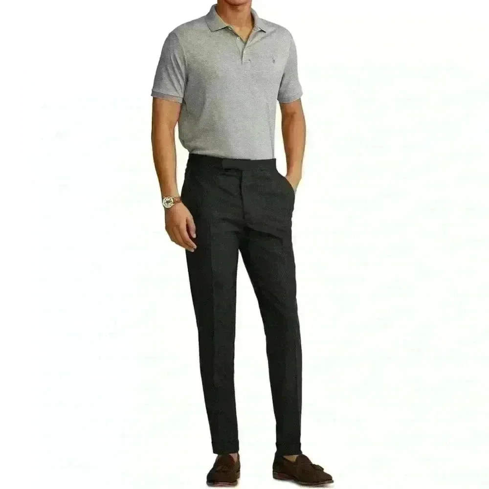 Ralph Lauren Polo Classic Polo Shirt Gray 2XB NWT